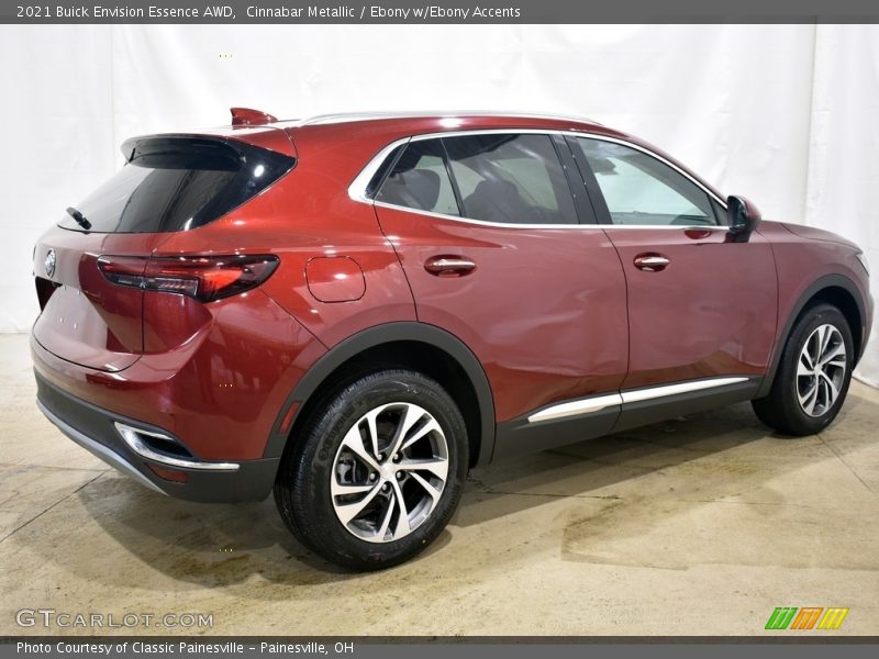 Cinnabar Metallic / Ebony w/Ebony Accents 2021 Buick Envision Essence AWD