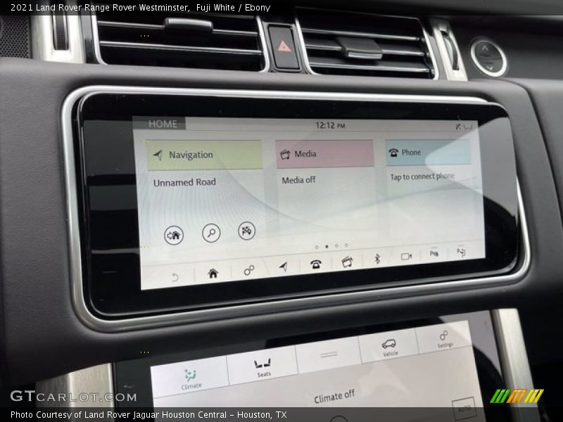 Fuji White / Ebony 2021 Land Rover Range Rover Westminster
