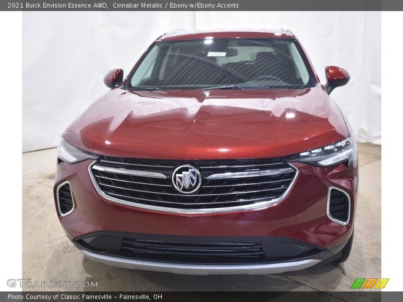 Cinnabar Metallic / Ebony w/Ebony Accents 2021 Buick Envision Essence AWD