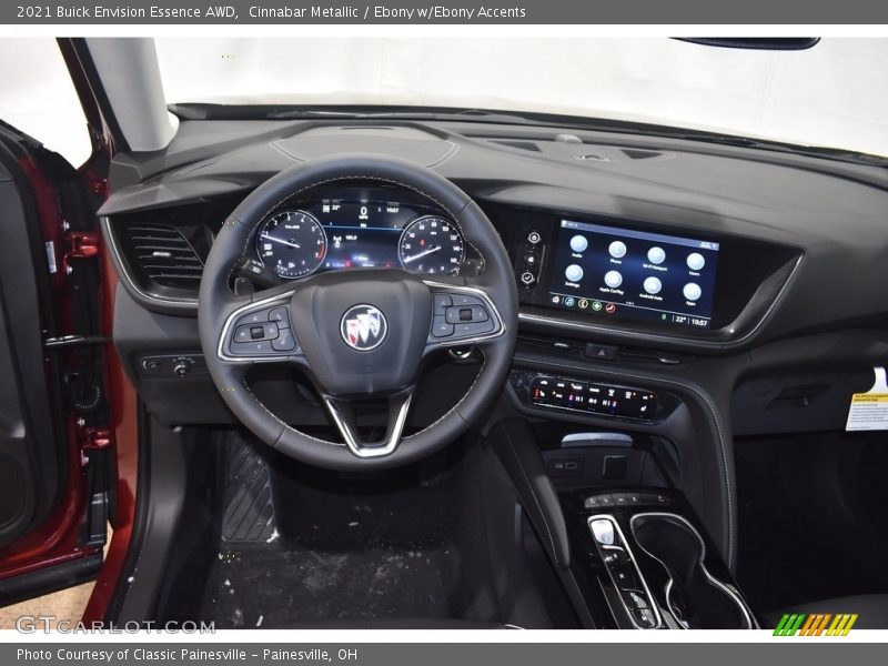 Cinnabar Metallic / Ebony w/Ebony Accents 2021 Buick Envision Essence AWD