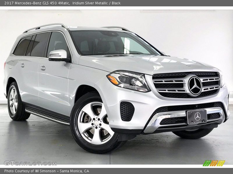 Iridium Silver Metallic / Black 2017 Mercedes-Benz GLS 450 4Matic
