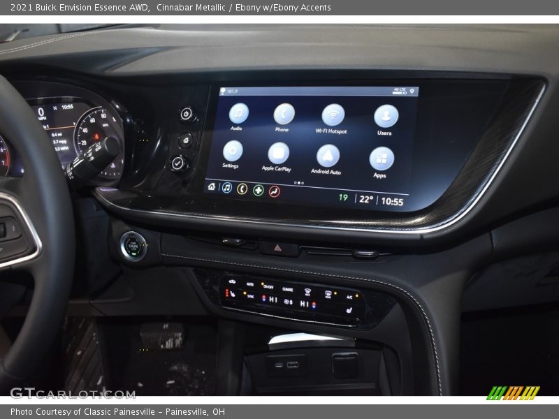 Cinnabar Metallic / Ebony w/Ebony Accents 2021 Buick Envision Essence AWD