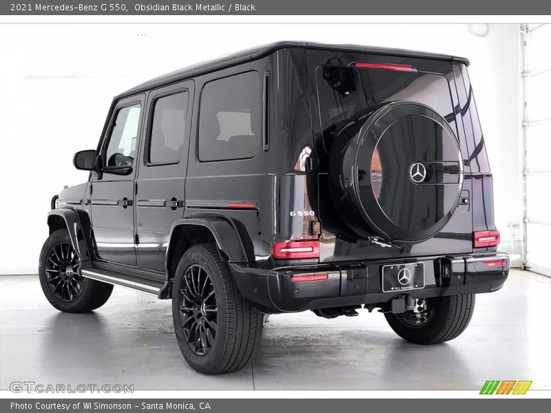 Obsidian Black Metallic / Black 2021 Mercedes-Benz G 550