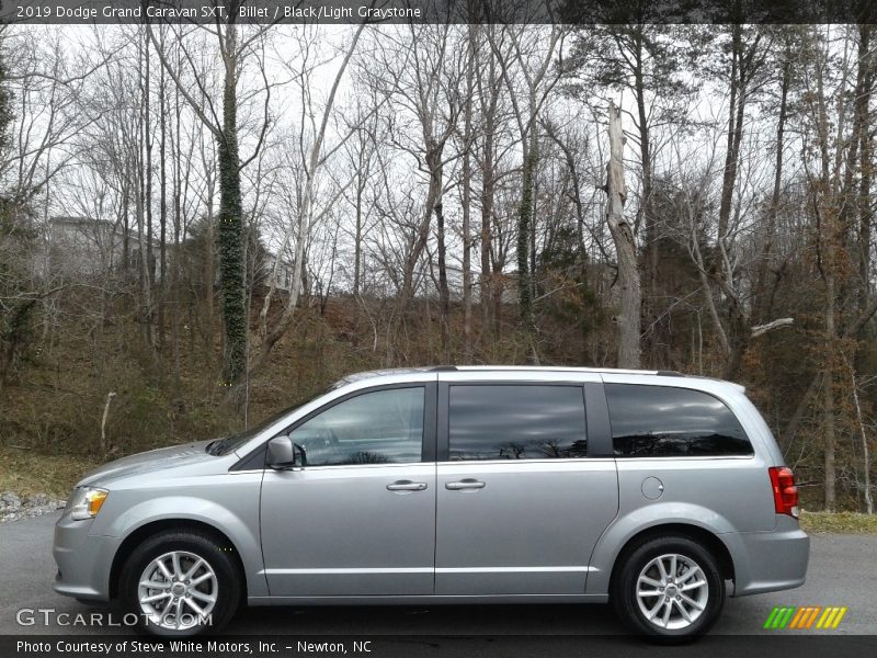 Billet / Black/Light Graystone 2019 Dodge Grand Caravan SXT