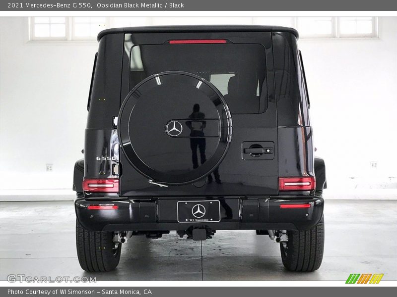 Obsidian Black Metallic / Black 2021 Mercedes-Benz G 550