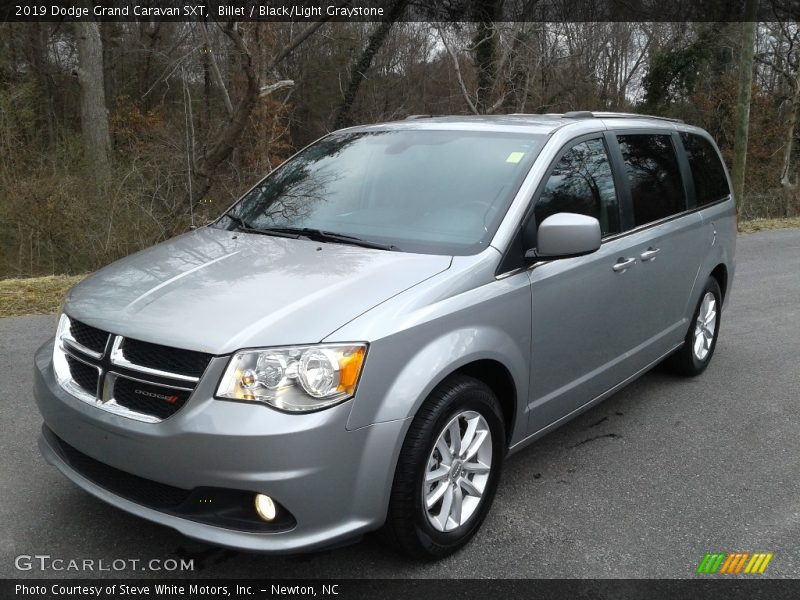 Billet / Black/Light Graystone 2019 Dodge Grand Caravan SXT