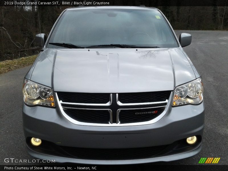 Billet / Black/Light Graystone 2019 Dodge Grand Caravan SXT