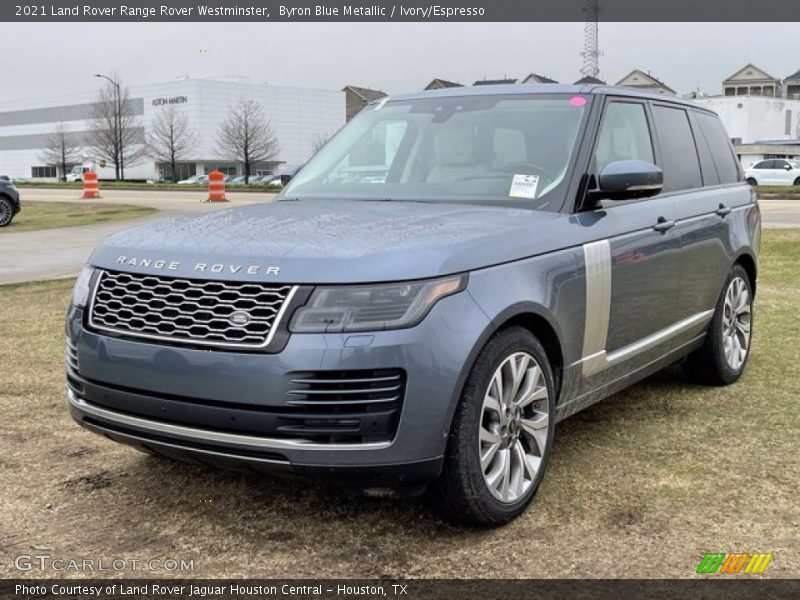 Byron Blue Metallic / Ivory/Espresso 2021 Land Rover Range Rover Westminster