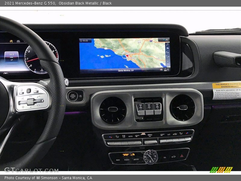 Obsidian Black Metallic / Black 2021 Mercedes-Benz G 550