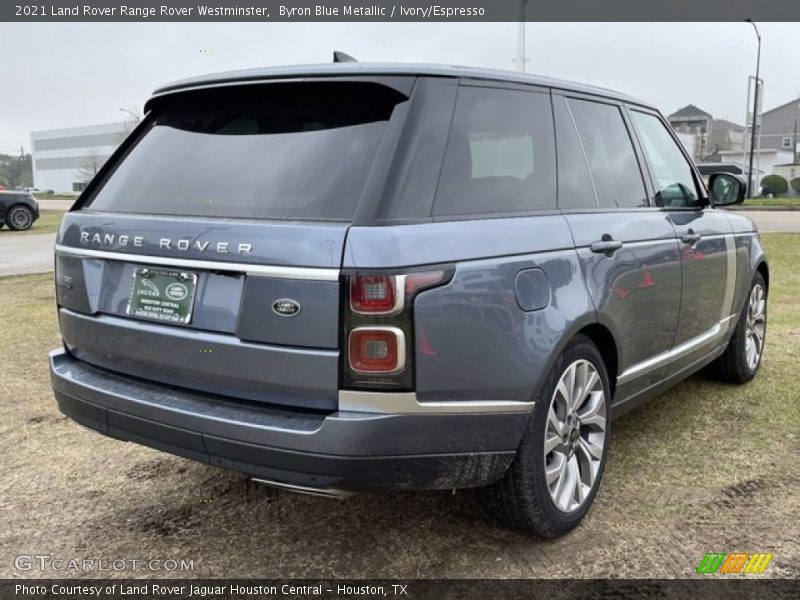 Byron Blue Metallic / Ivory/Espresso 2021 Land Rover Range Rover Westminster