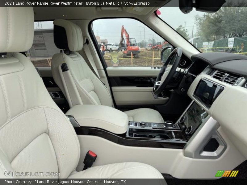 Byron Blue Metallic / Ivory/Espresso 2021 Land Rover Range Rover Westminster