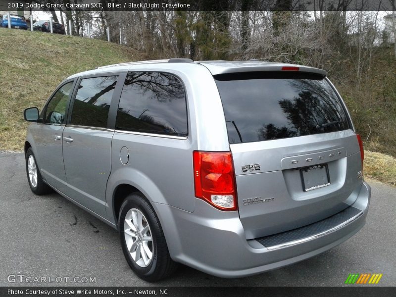 Billet / Black/Light Graystone 2019 Dodge Grand Caravan SXT