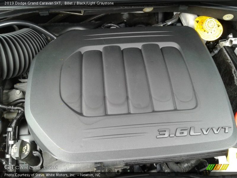 Billet / Black/Light Graystone 2019 Dodge Grand Caravan SXT