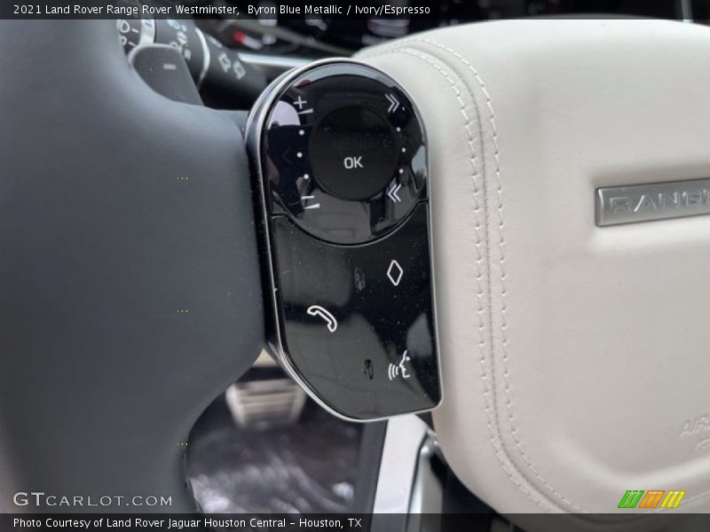 Byron Blue Metallic / Ivory/Espresso 2021 Land Rover Range Rover Westminster