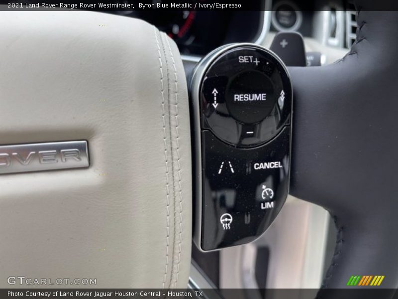 Byron Blue Metallic / Ivory/Espresso 2021 Land Rover Range Rover Westminster