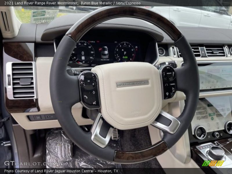 Byron Blue Metallic / Ivory/Espresso 2021 Land Rover Range Rover Westminster