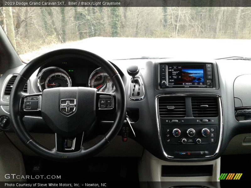 Billet / Black/Light Graystone 2019 Dodge Grand Caravan SXT
