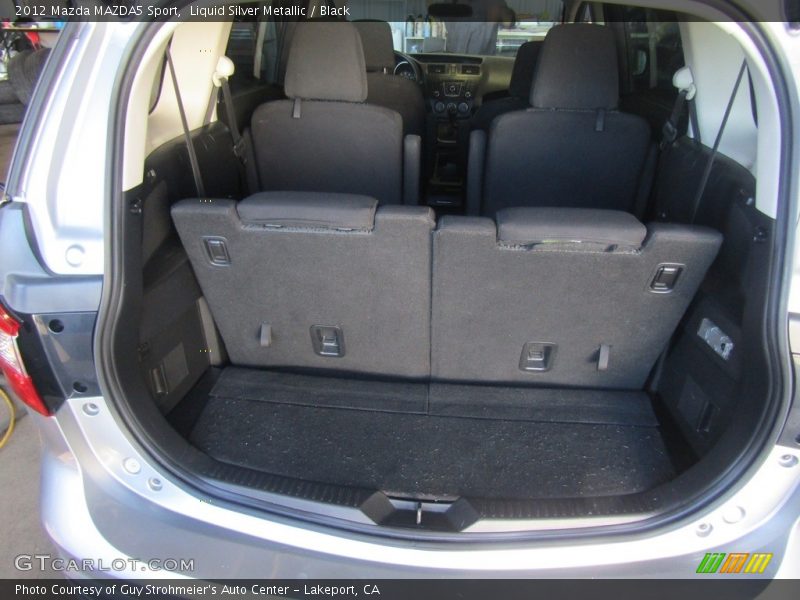 Liquid Silver Metallic / Black 2012 Mazda MAZDA5 Sport