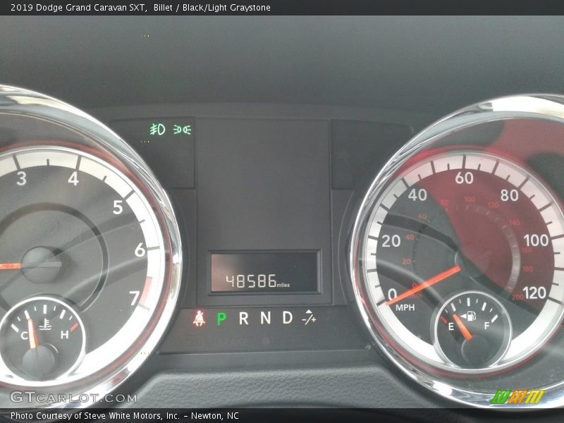 Billet / Black/Light Graystone 2019 Dodge Grand Caravan SXT