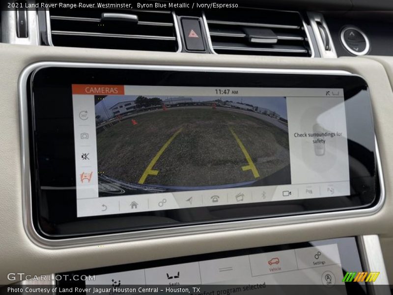 Byron Blue Metallic / Ivory/Espresso 2021 Land Rover Range Rover Westminster