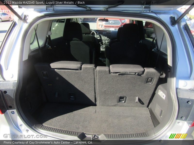 Liquid Silver Metallic / Black 2012 Mazda MAZDA5 Sport
