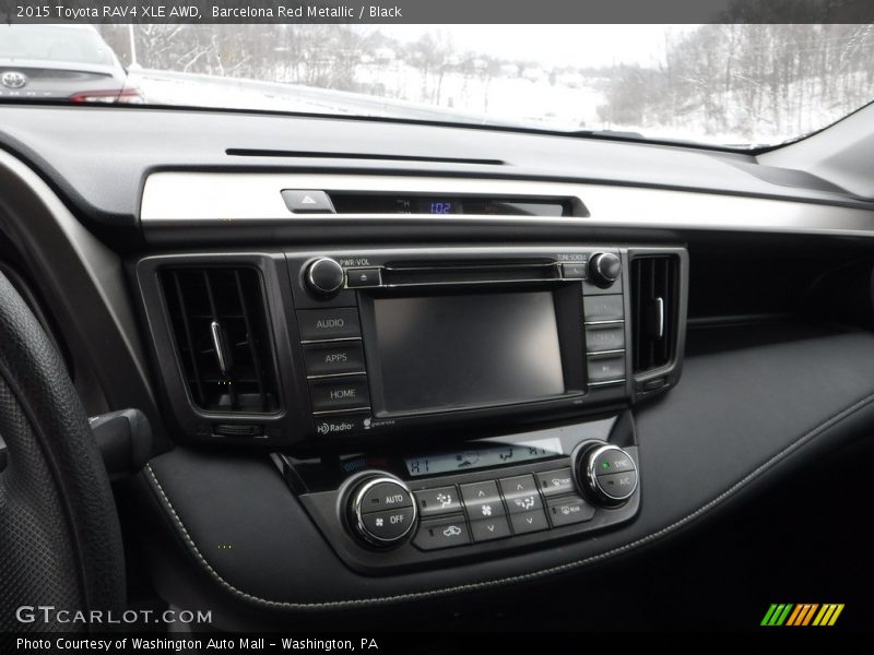 Barcelona Red Metallic / Black 2015 Toyota RAV4 XLE AWD
