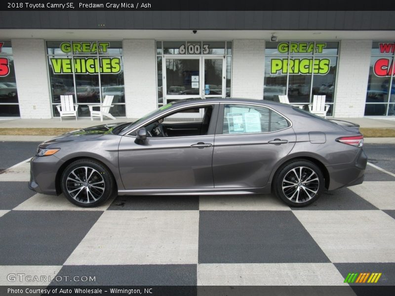 Predawn Gray Mica / Ash 2018 Toyota Camry SE