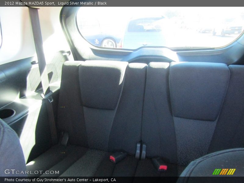 Liquid Silver Metallic / Black 2012 Mazda MAZDA5 Sport