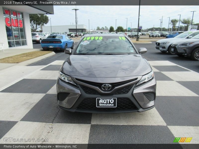Predawn Gray Mica / Ash 2018 Toyota Camry SE