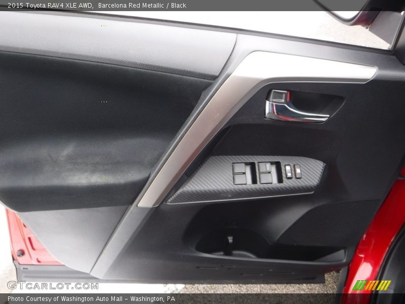 Barcelona Red Metallic / Black 2015 Toyota RAV4 XLE AWD
