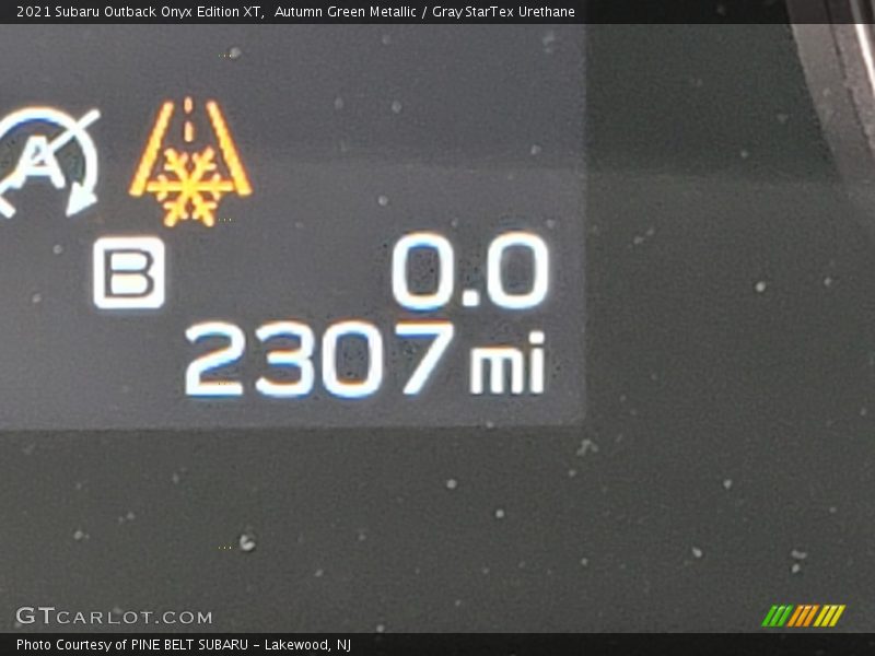 Autumn Green Metallic / Gray StarTex Urethane 2021 Subaru Outback Onyx Edition XT