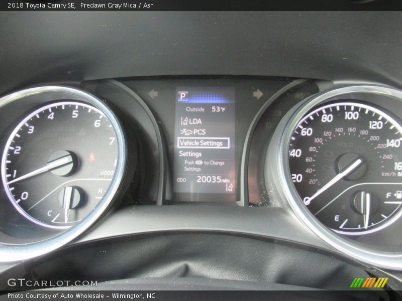 Predawn Gray Mica / Ash 2018 Toyota Camry SE