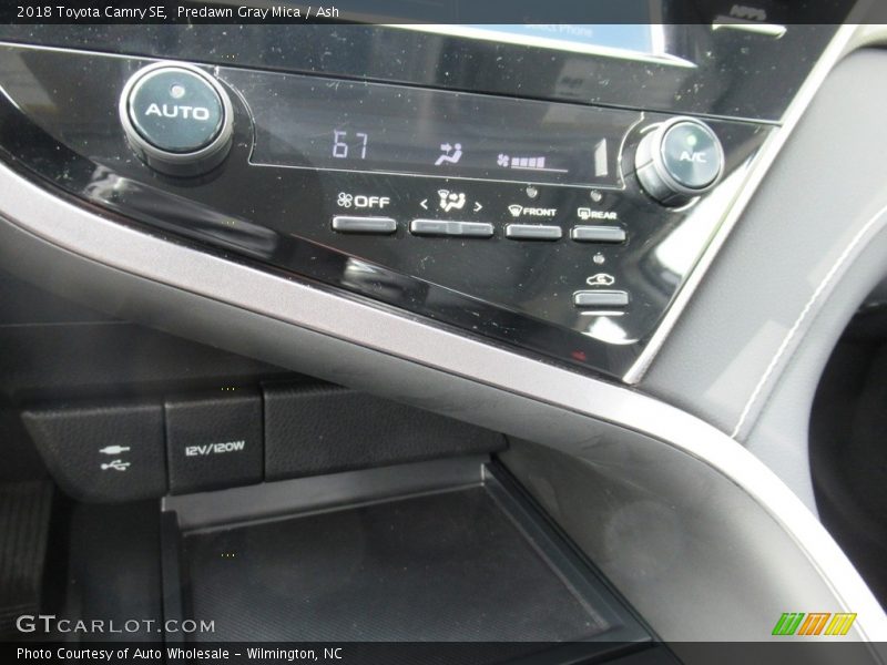 Predawn Gray Mica / Ash 2018 Toyota Camry SE