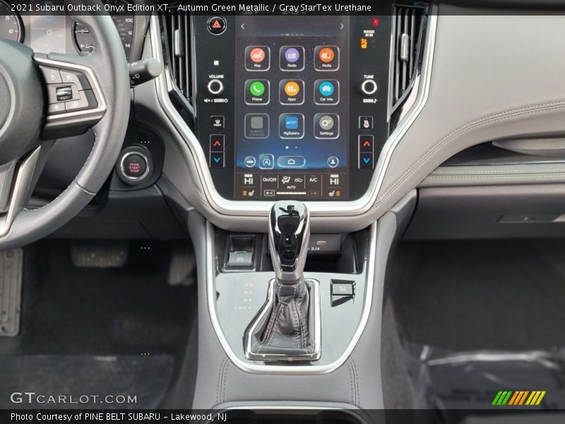 Autumn Green Metallic / Gray StarTex Urethane 2021 Subaru Outback Onyx Edition XT