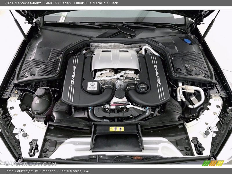  2021 C AMG 63 Sedan Engine - 4.0 Liter AMG biturbo DOHC 32-Valve VVT V8