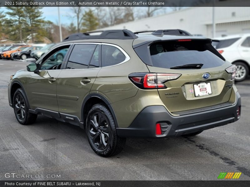 Autumn Green Metallic / Gray StarTex Urethane 2021 Subaru Outback Onyx Edition XT
