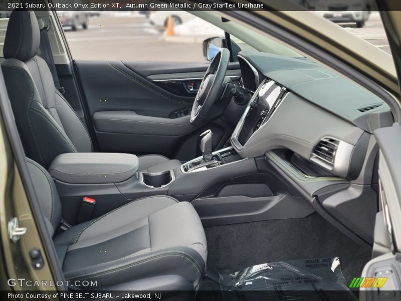 Autumn Green Metallic / Gray StarTex Urethane 2021 Subaru Outback Onyx Edition XT