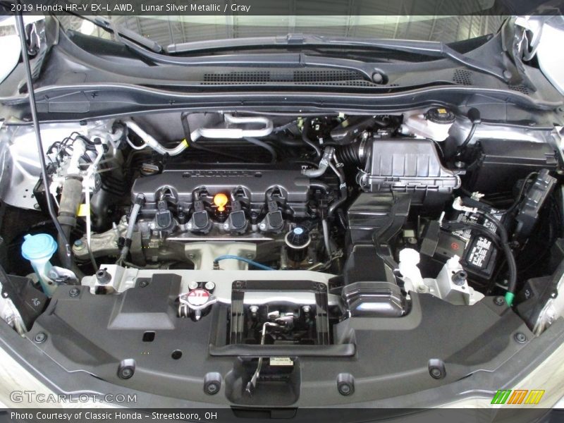 Lunar Silver Metallic / Gray 2019 Honda HR-V EX-L AWD