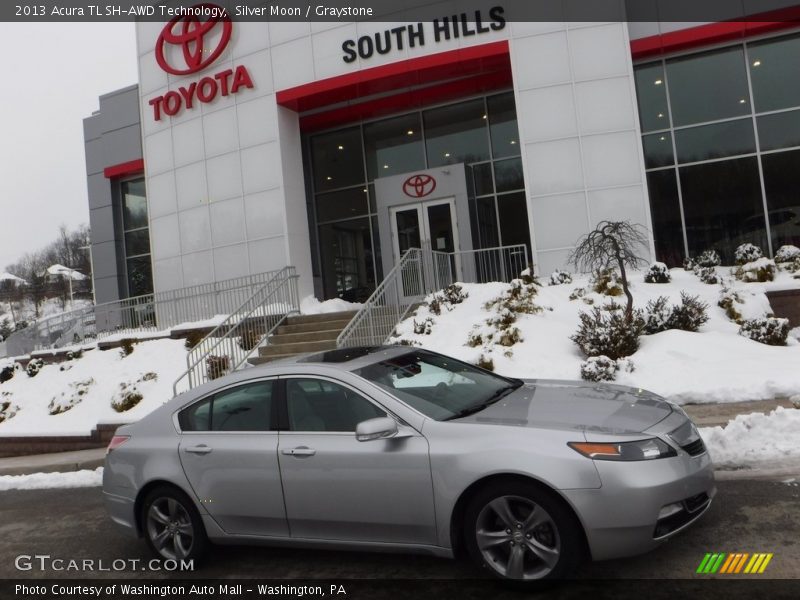 Silver Moon / Graystone 2013 Acura TL SH-AWD Technology