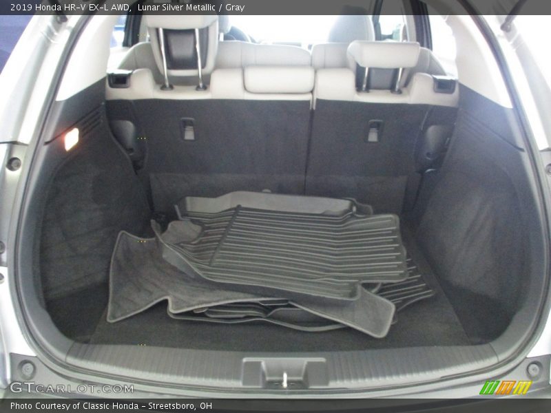 Lunar Silver Metallic / Gray 2019 Honda HR-V EX-L AWD