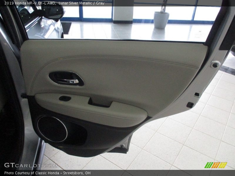 Lunar Silver Metallic / Gray 2019 Honda HR-V EX-L AWD