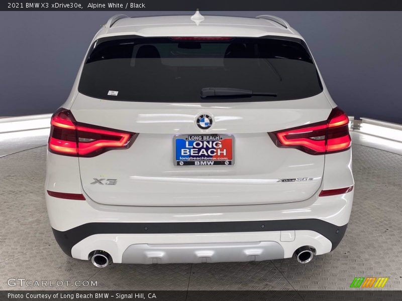 Alpine White / Black 2021 BMW X3 xDrive30e