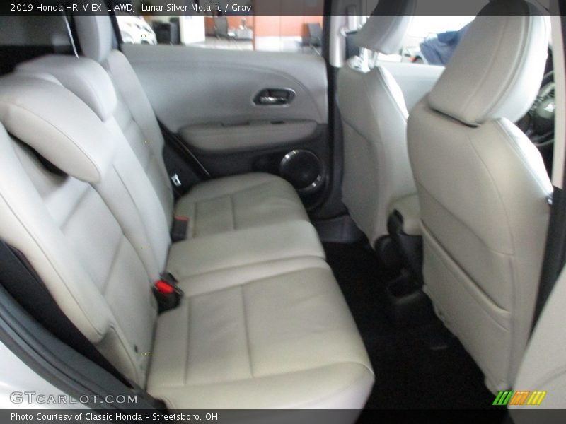 Lunar Silver Metallic / Gray 2019 Honda HR-V EX-L AWD