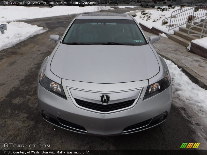 Silver Moon / Graystone 2013 Acura TL SH-AWD Technology