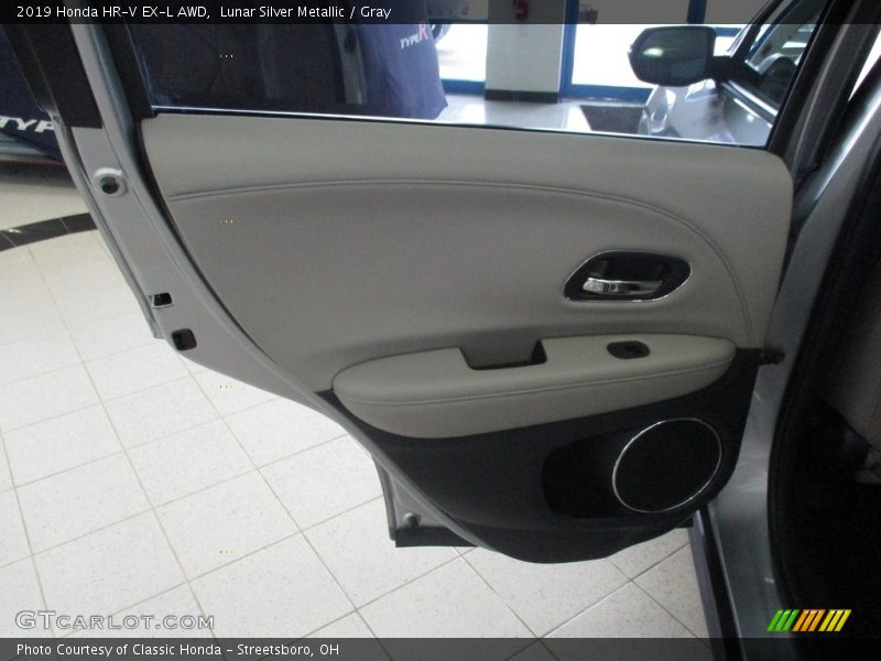 Lunar Silver Metallic / Gray 2019 Honda HR-V EX-L AWD