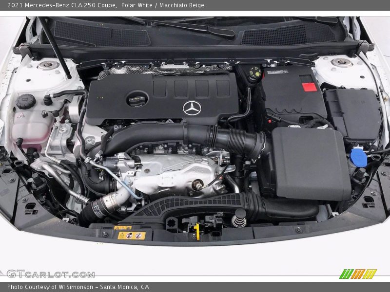 Polar White / Macchiato Beige 2021 Mercedes-Benz CLA 250 Coupe