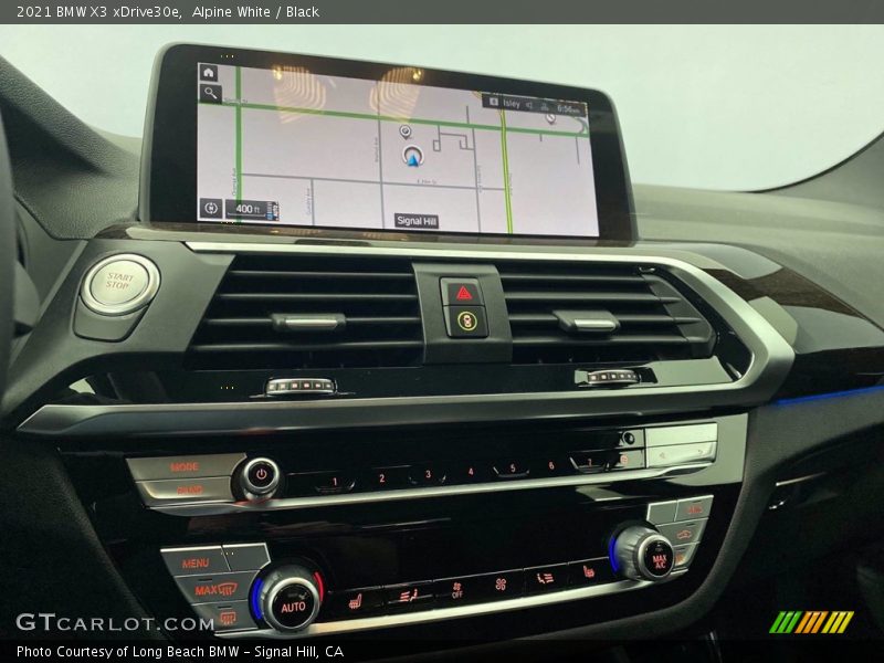 Alpine White / Black 2021 BMW X3 xDrive30e