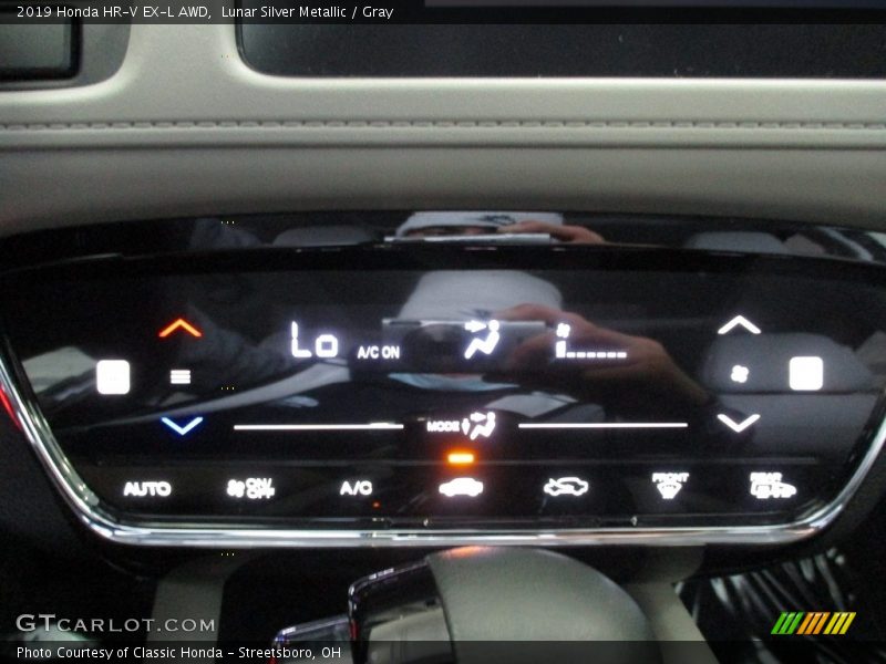 Lunar Silver Metallic / Gray 2019 Honda HR-V EX-L AWD