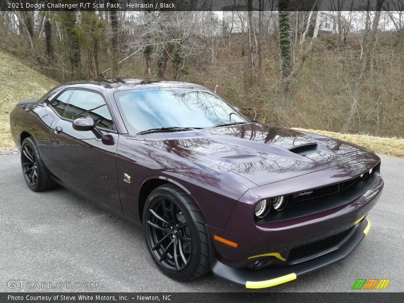 Hellraisin / Black 2021 Dodge Challenger R/T Scat Pack