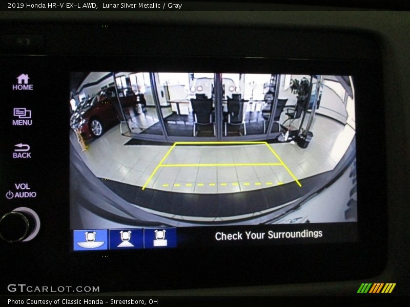Lunar Silver Metallic / Gray 2019 Honda HR-V EX-L AWD